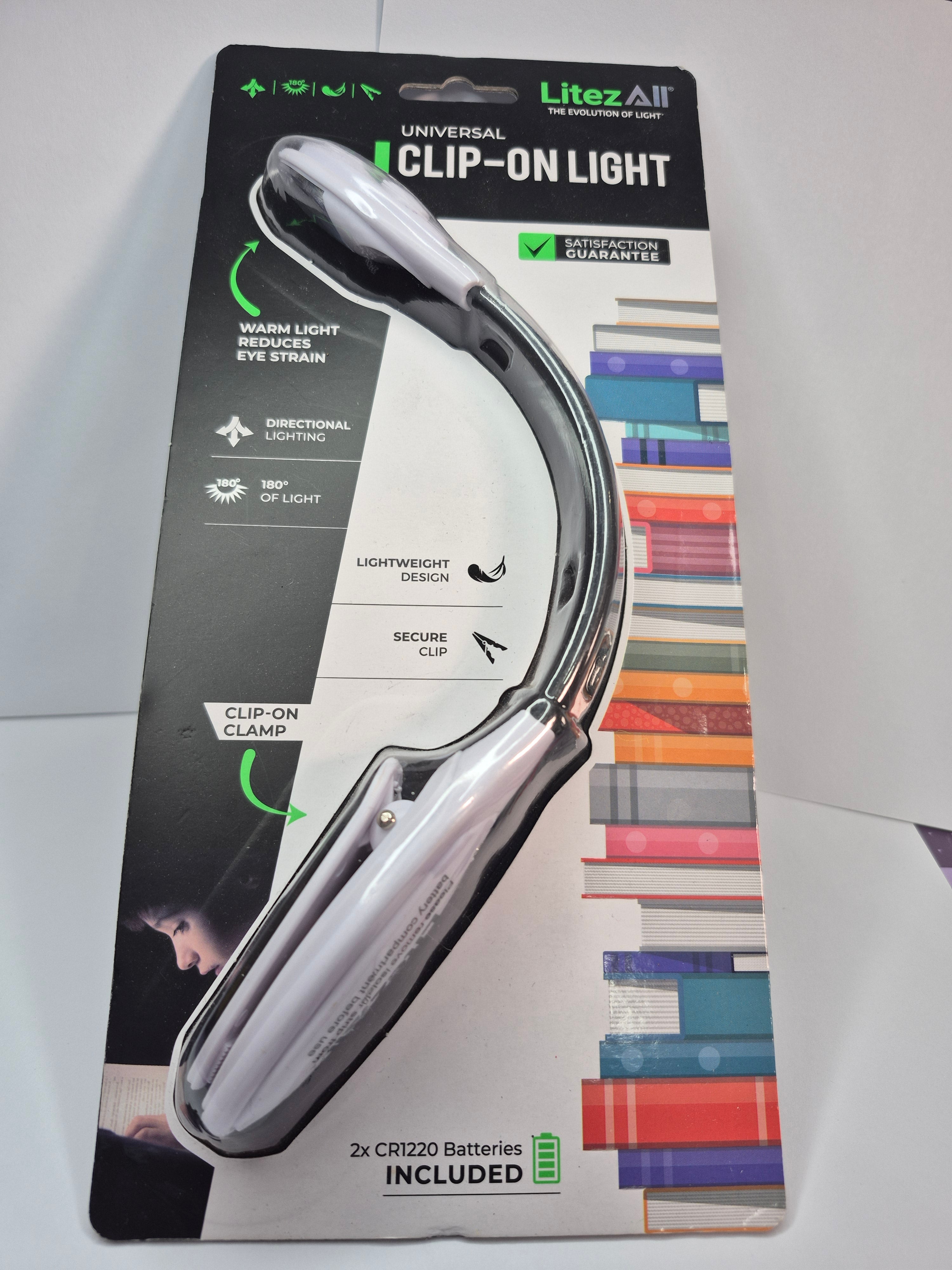 Universal Clip-On Reading Light